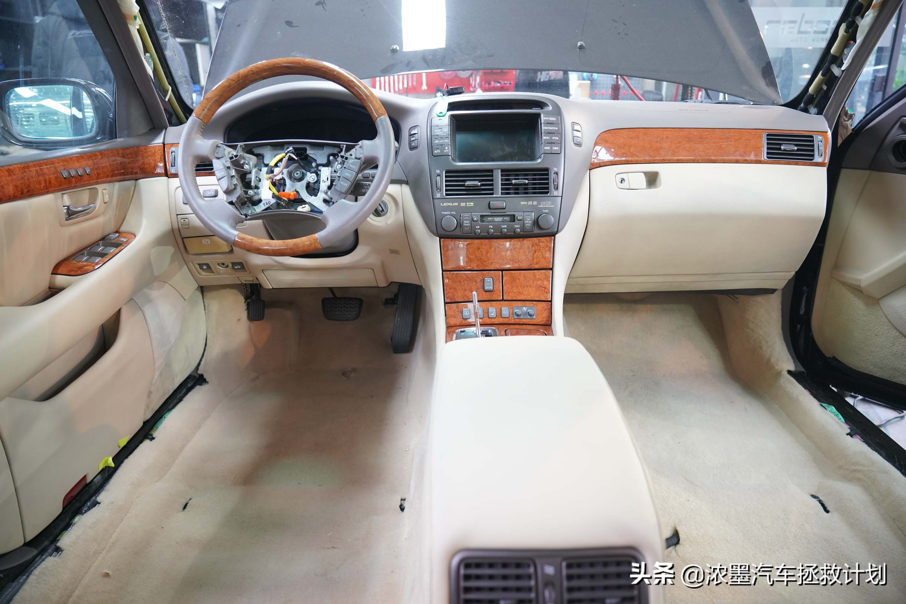 雷克萨斯ls430老车翻新作业衡阳,雷克萨斯ls430老车翻新作业