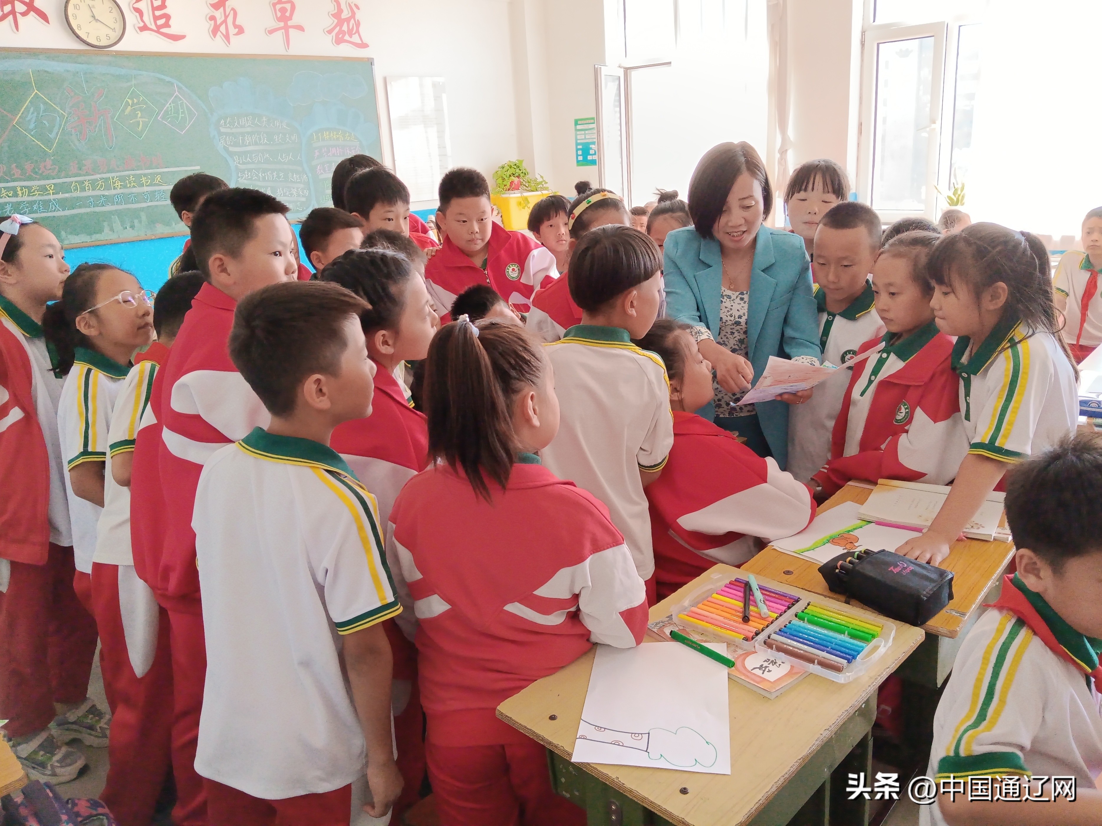 双减政策下的实验小学,奈曼旗实验小学五年七班