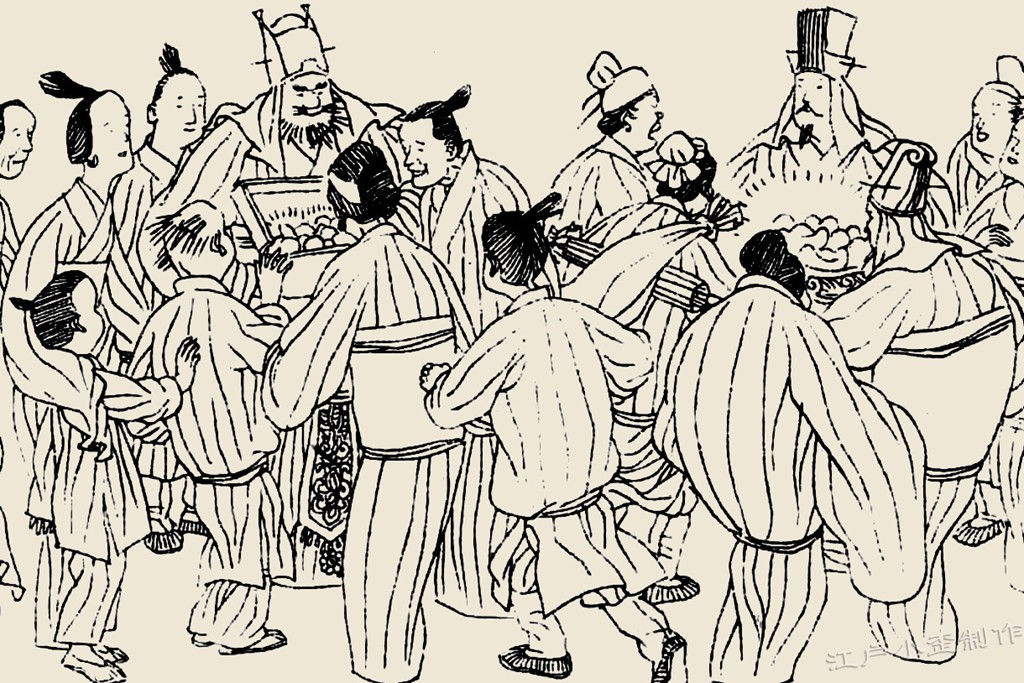 财神赵公明的故事连环画,财神显灵故事