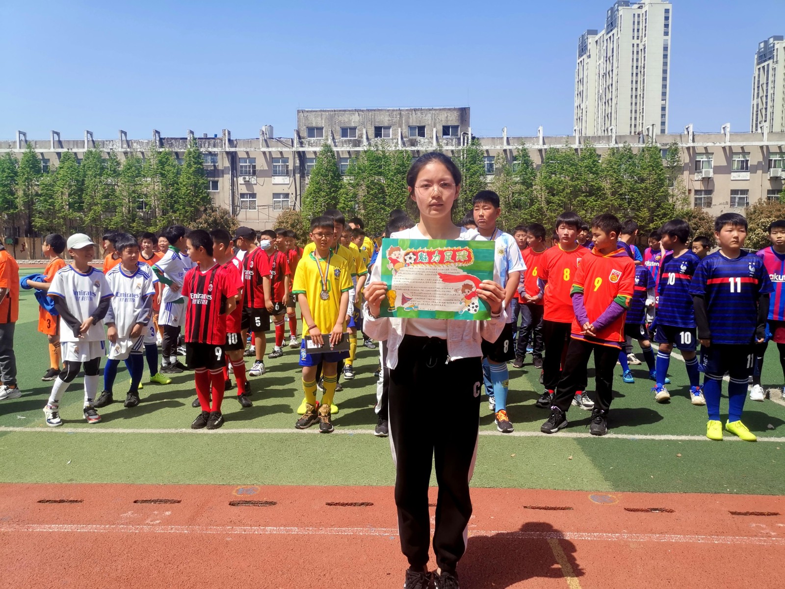 江苏省泗洪县人民路小学足球比赛,旗长杯足球比赛实验小学