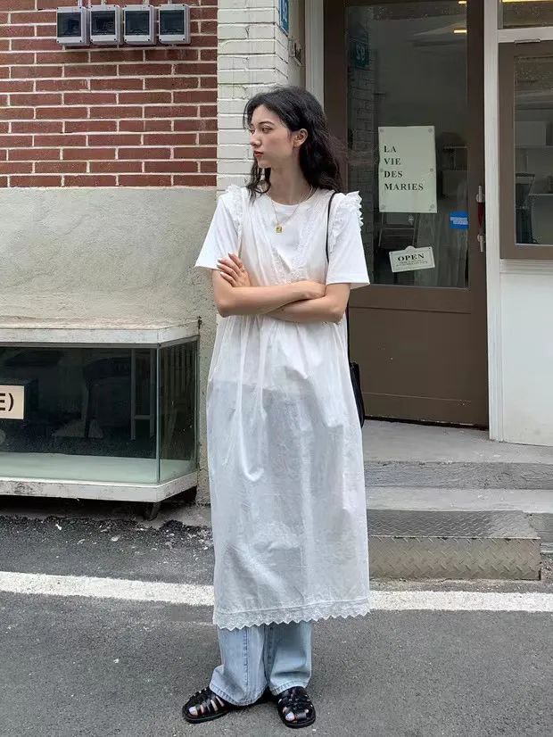 穿裙子搭配的安全裤,裙子短怎么穿安全裤好看