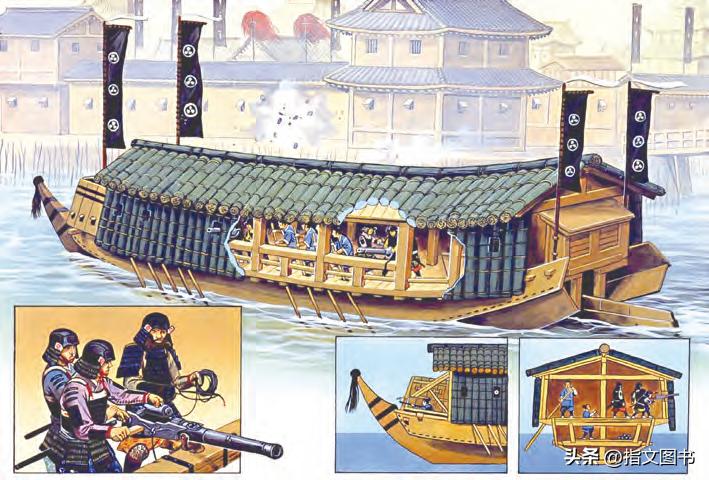 日本以前的战船,战国时期的大型船