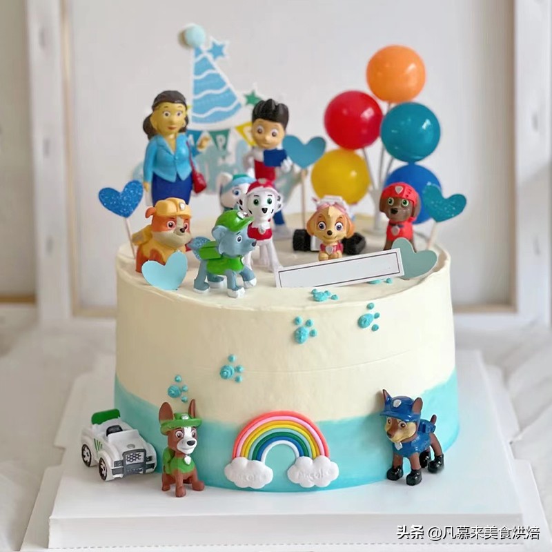 五十多元的六一儿童节蛋糕,六一儿童节快乐7字蛋糕