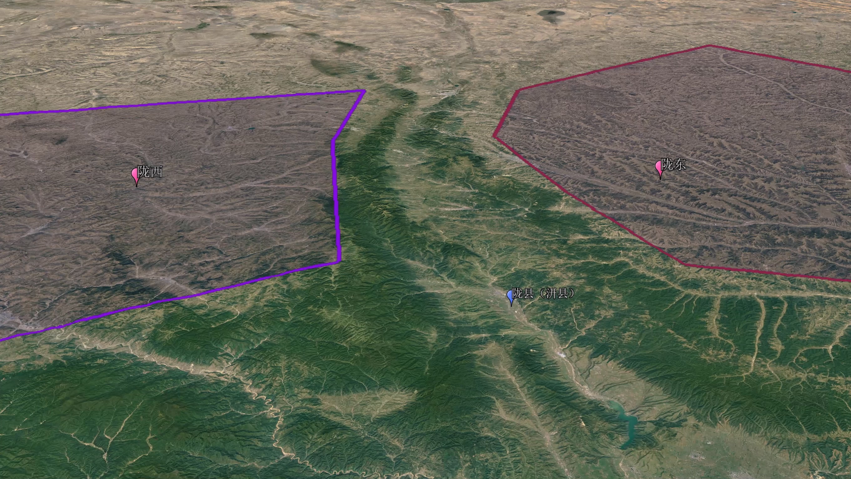 甘肃和陕西的渊源,甘肃为什么简称为陇