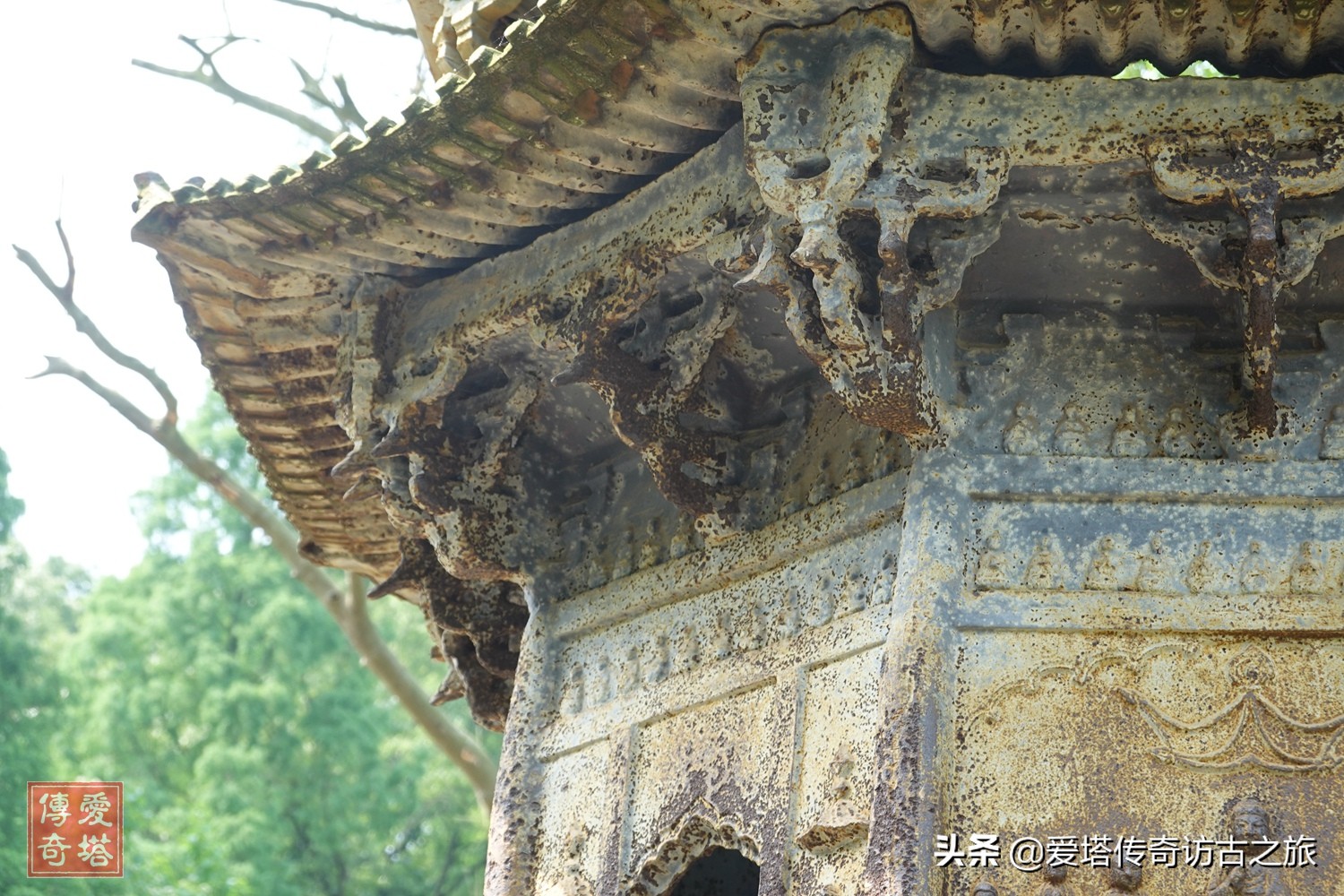 湖北当阳玉泉寺铁塔,湖北当阳市玉泉寺铁塔