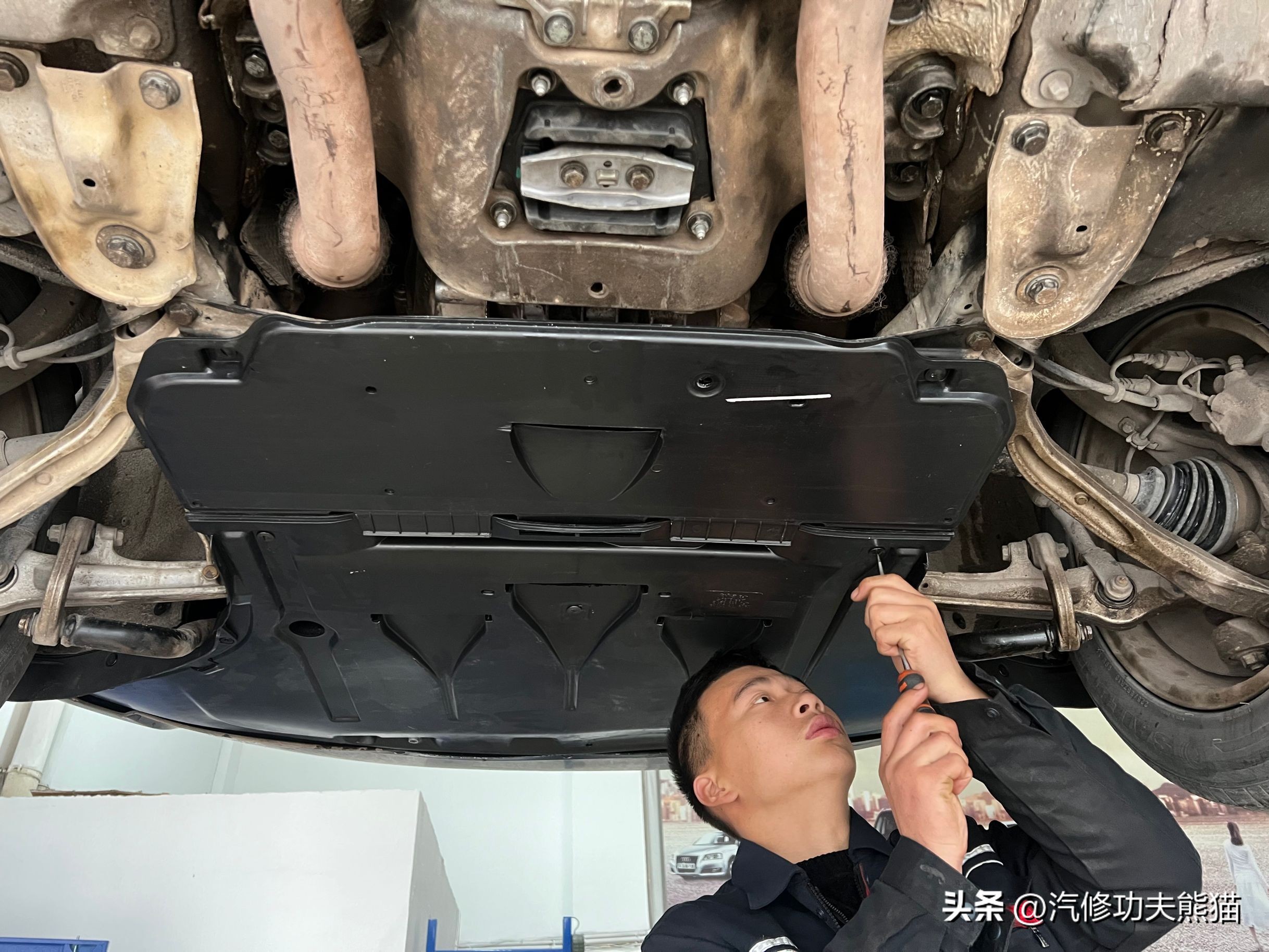 翻新60年前的奥迪,老车翻新奥迪a6发动机