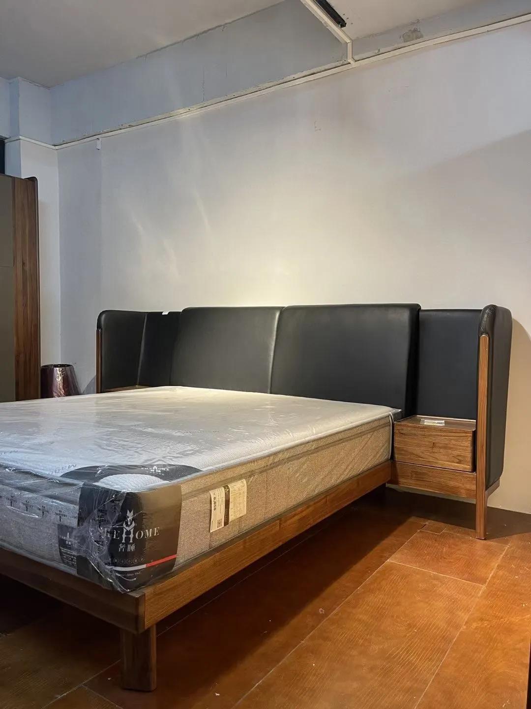 轻奢儿童实木床,意式轻奢实木床推荐