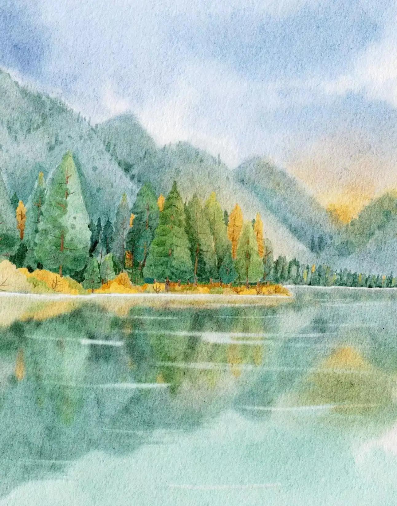 一组极具个人风格的插画,一组很有意境的插画