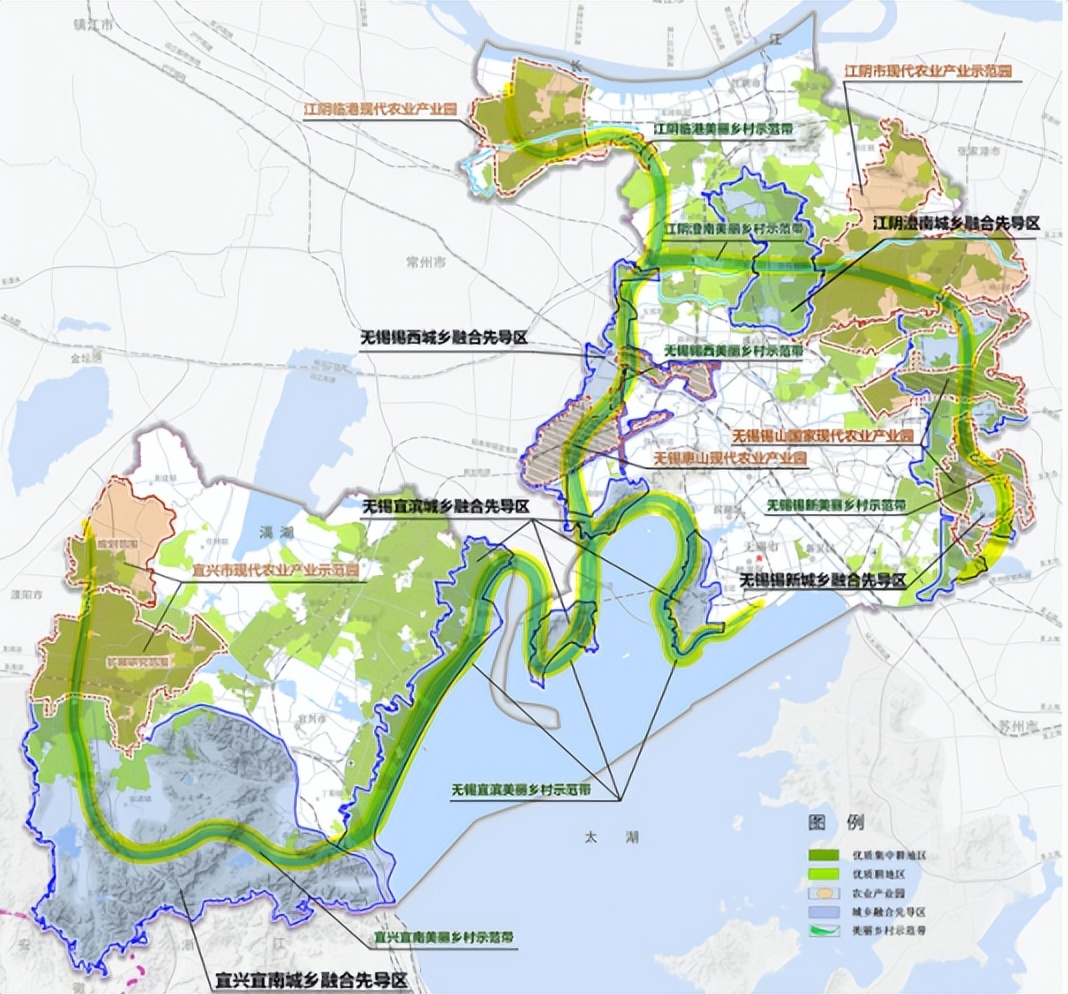 「产业图谱」2022年无锡市产业布局及产业招商地图分析