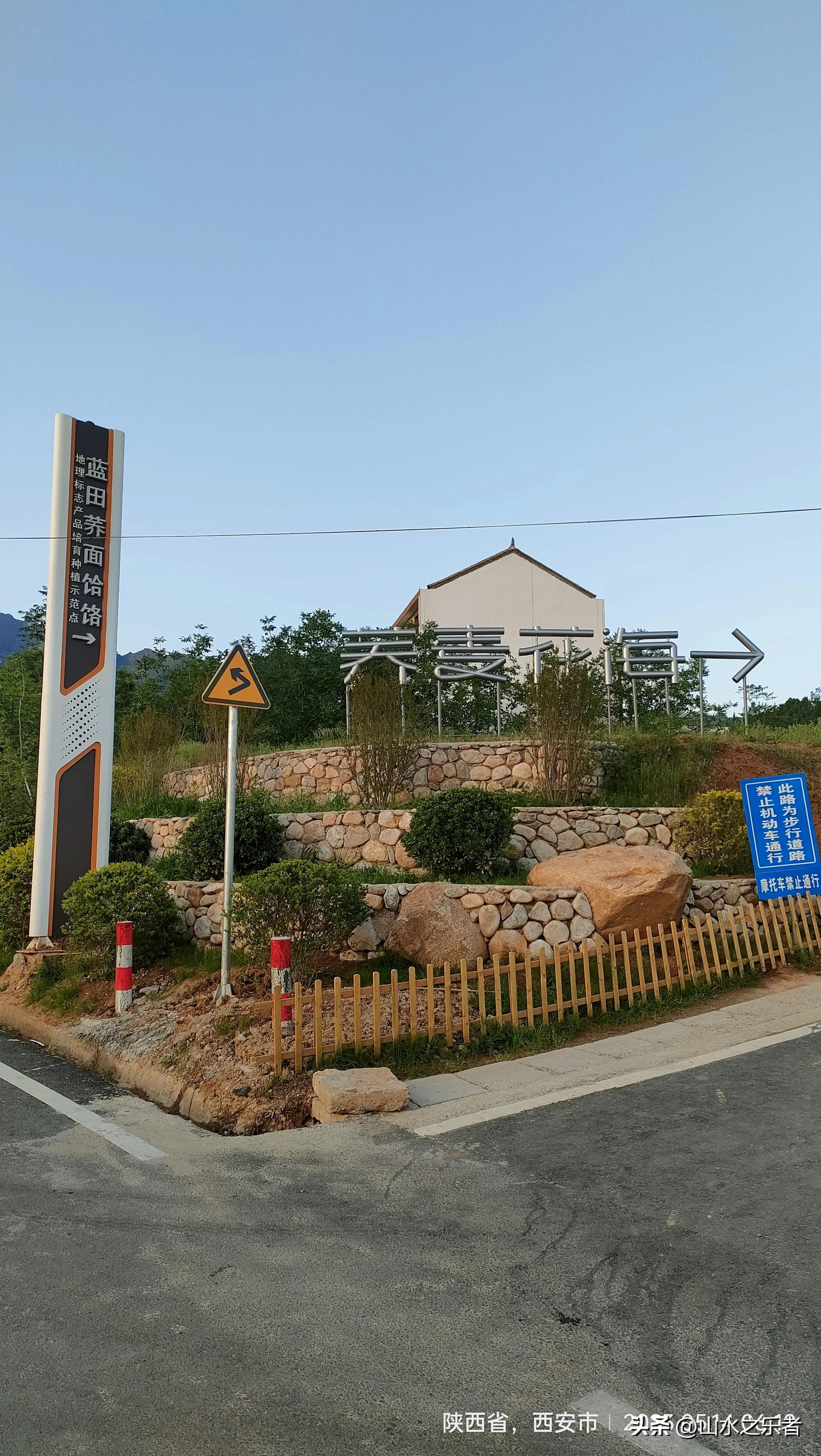 晨游秦岭北麓,蓝田荞麦岭怎么去