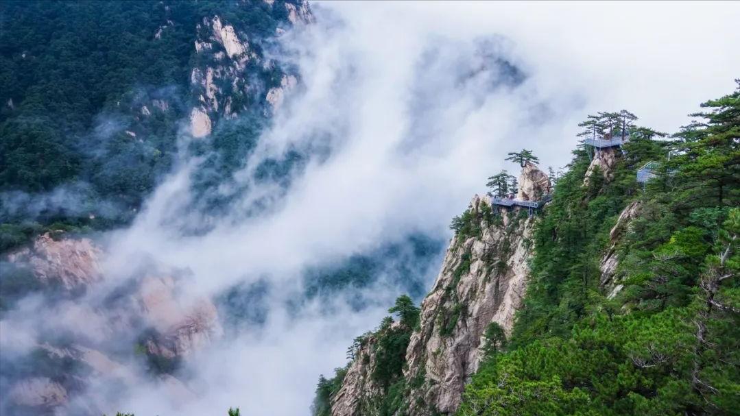黄山三清山张家界华山,张家界尧山风景区