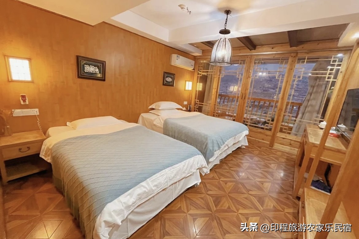 西江千户苗寨360阡陌全景民宿,西江千户苗寨4号风雨桥附近民宿