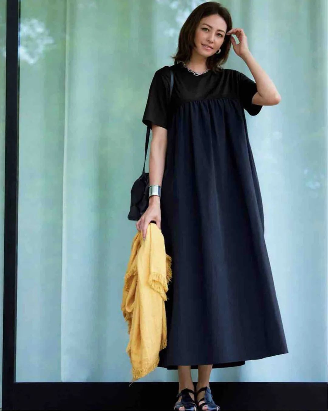 女士大袍子什么风格,什么款式的衣服适合胖人穿