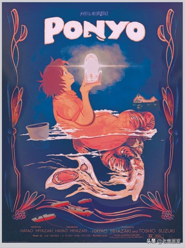 大师宫崎骏珍藏多年的画稿,100个画家致敬梵高