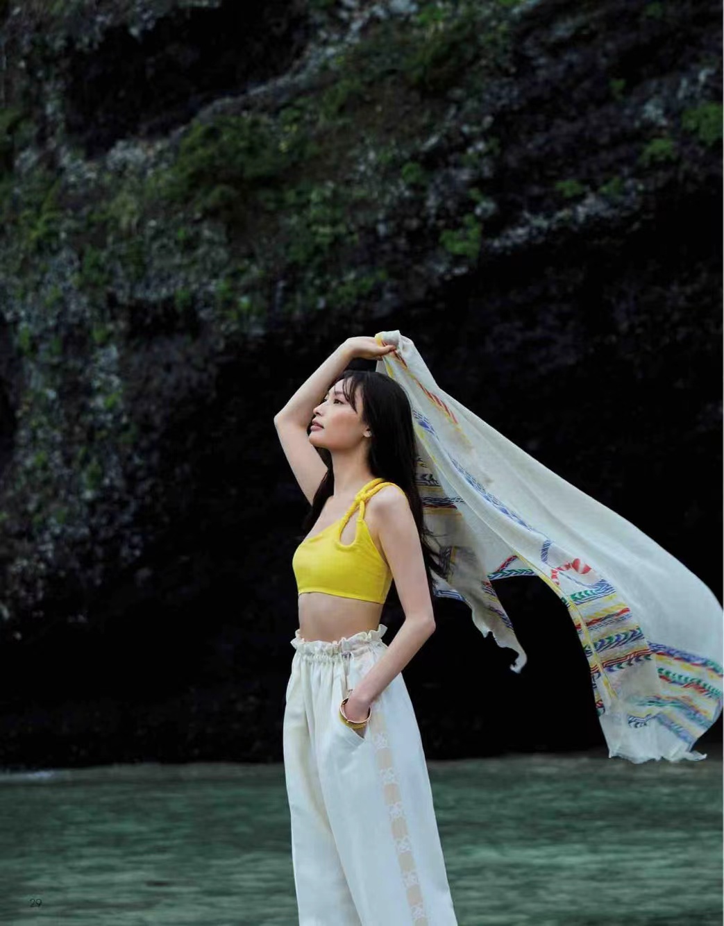 一年四季窄版阔腿裤穿搭,吊打穿搭一整套