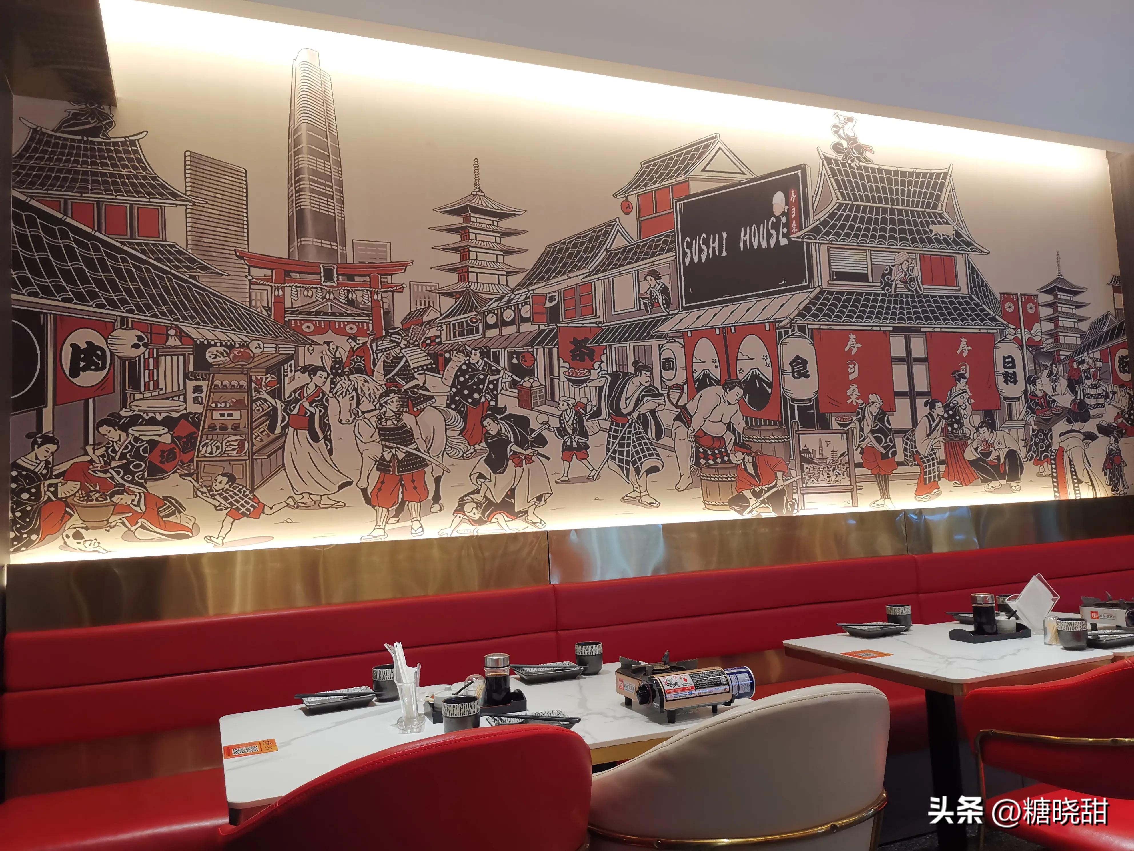 回转寿司探店,美食探店回转寿司