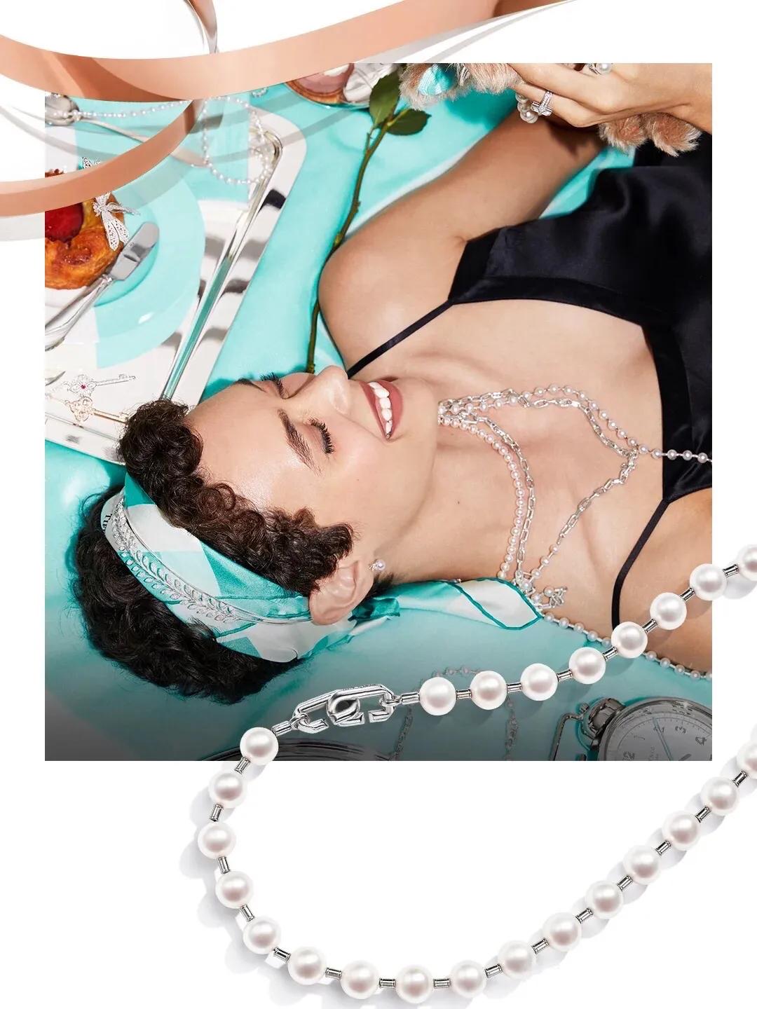 tiffanyco微笑项链,tiffany蒂芙尼手镯明星款