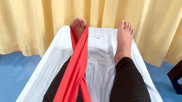 踝距腓韧带断裂术后康复训练,左踝距腓前韧带断裂术后康复训练