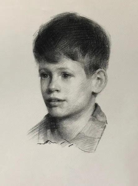 这样的素描你还怕没兴趣学吗,素描肖像画高水准