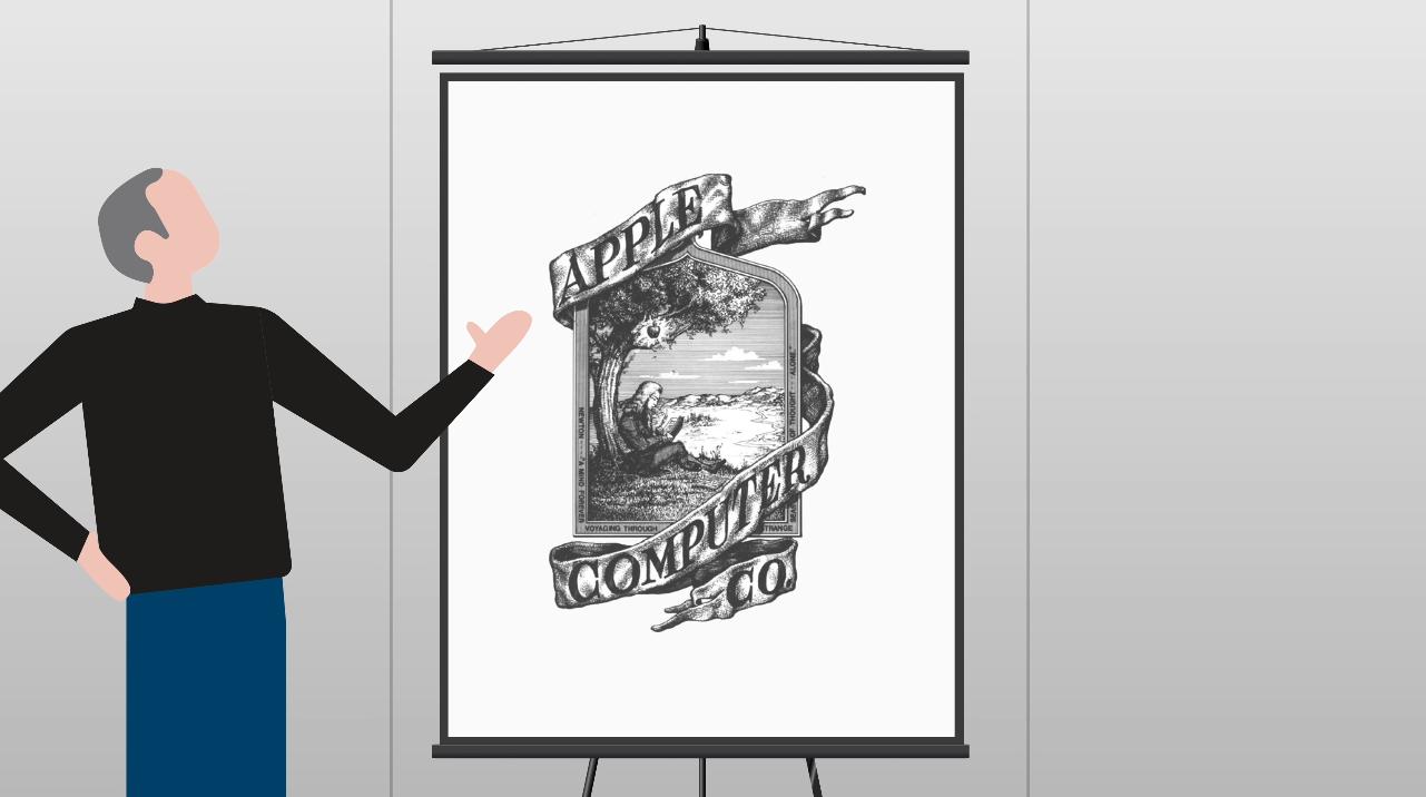 终于知道苹果logo为什么要咬一口,苹果logo为什么不设计发亮