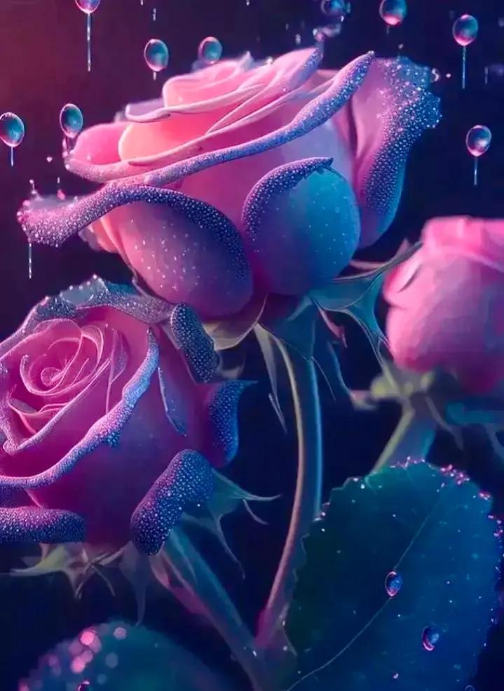 花朵盛开绚丽多彩让人赏心悦目,多姿多彩的花令人心情愉悦