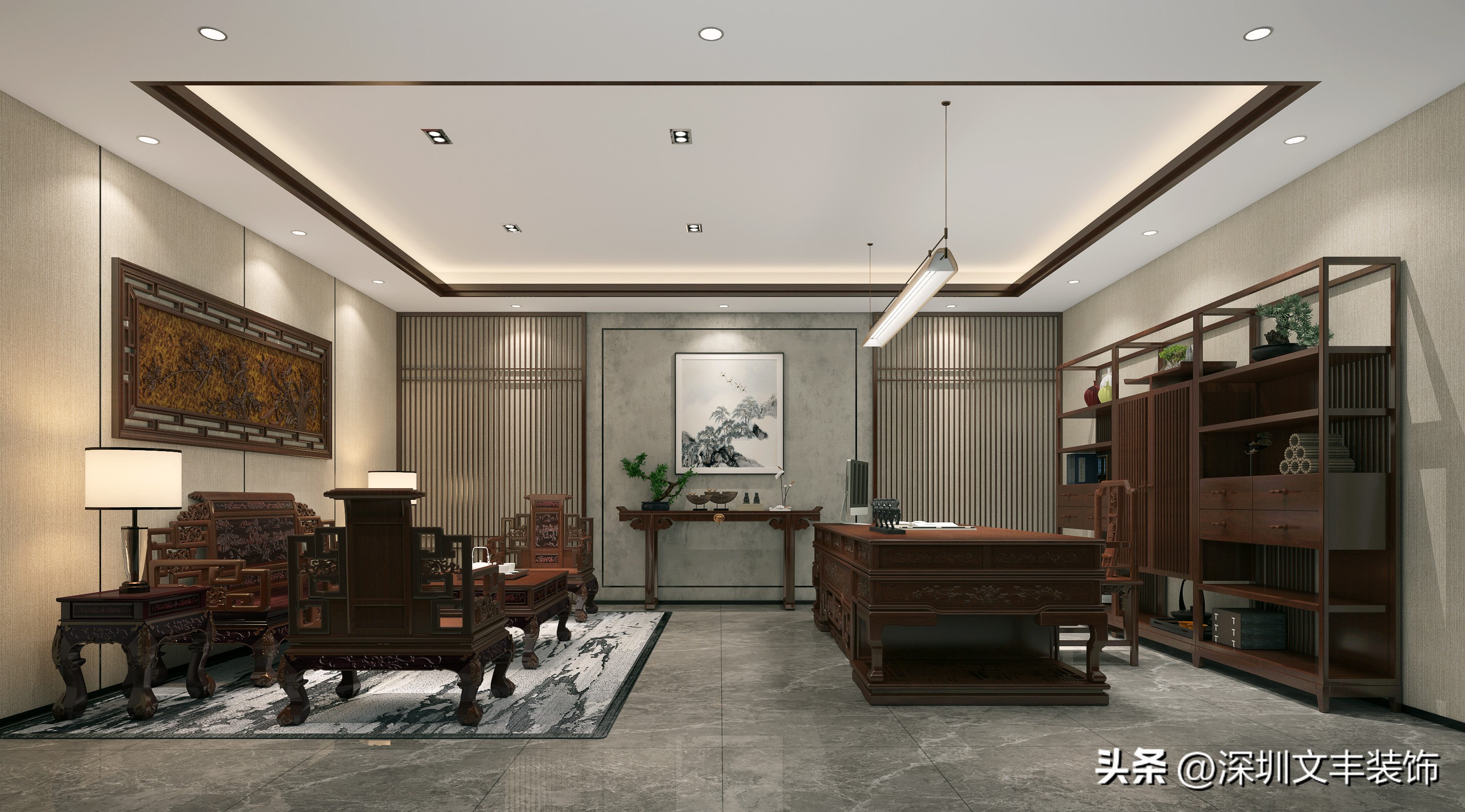 老板大型办公室怎么装修,经理办公室装修设计细节