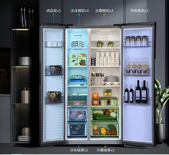 云米ai冰箱supere,云米ai智能冰箱525升