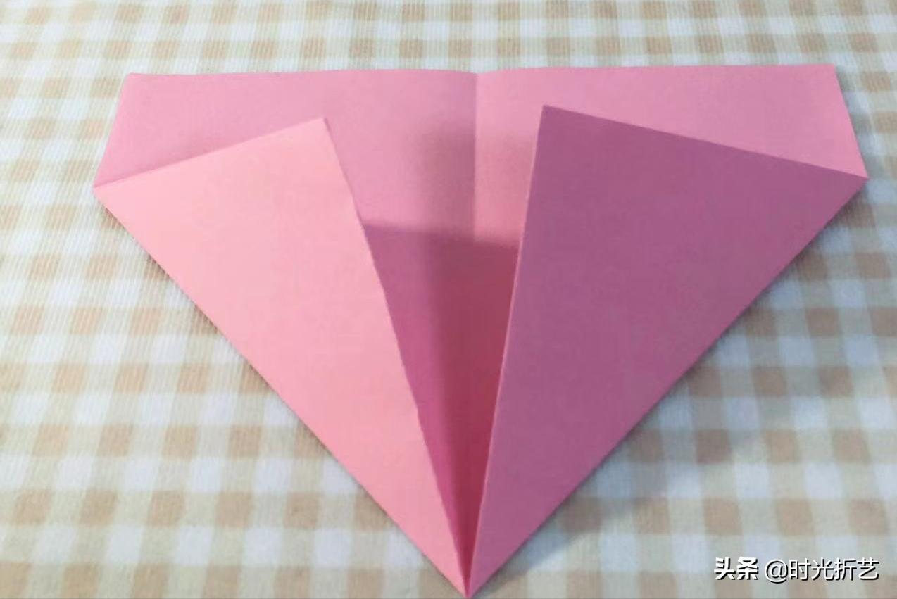 手工折纸纸盒抽抽乐,折纸纸盒教程