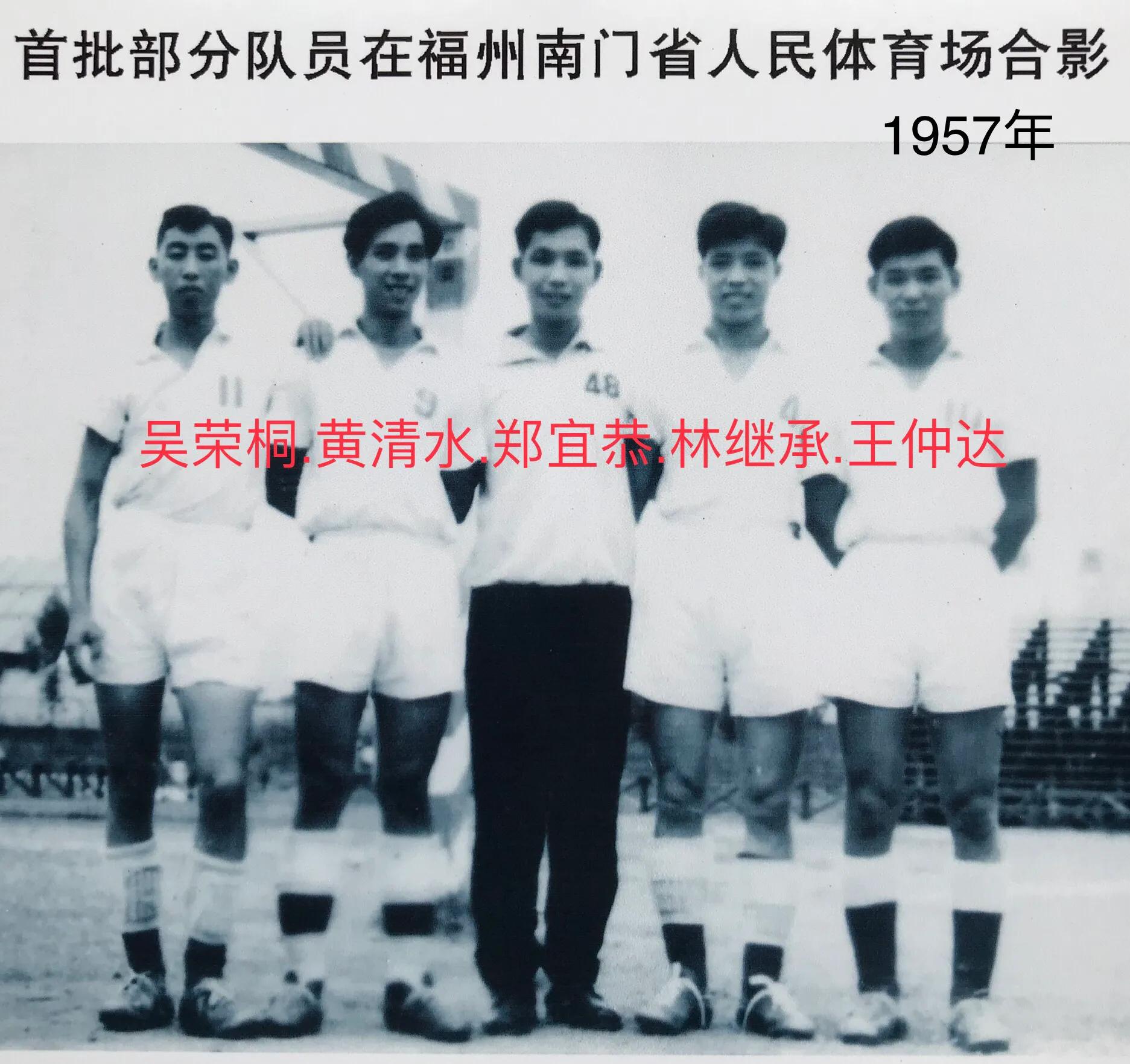 福建足球队史,七十年代福建足球队名单