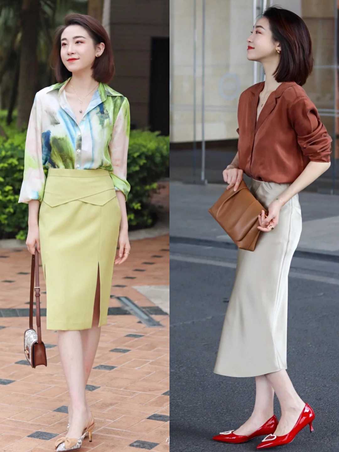 普通人如何选择合适的半身裙,见过世面的女人穿裙子