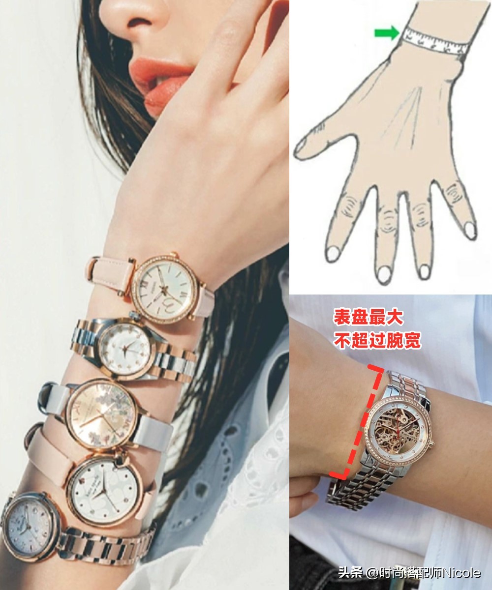 手表到底应该戴在哪只手,手表戴大表盘好看还是小表盘好看