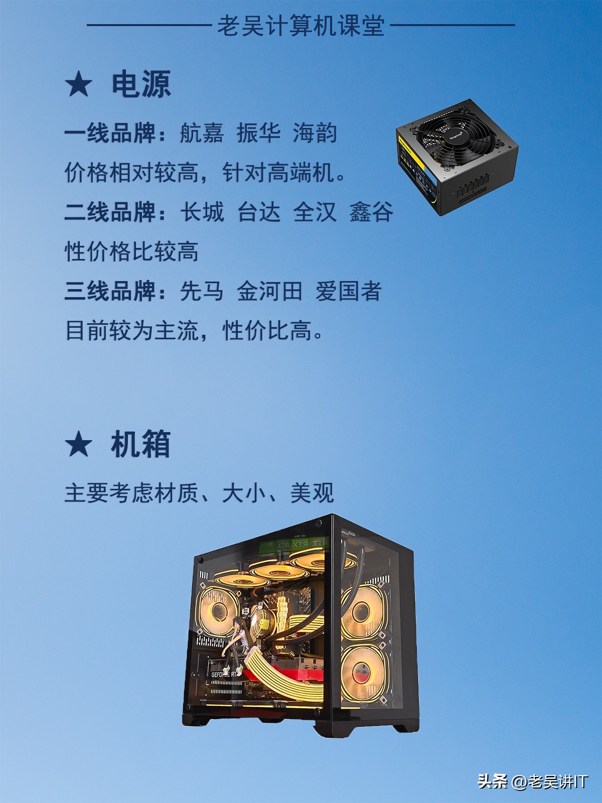 电脑八大件推荐,电脑八大件顶级品牌有哪些