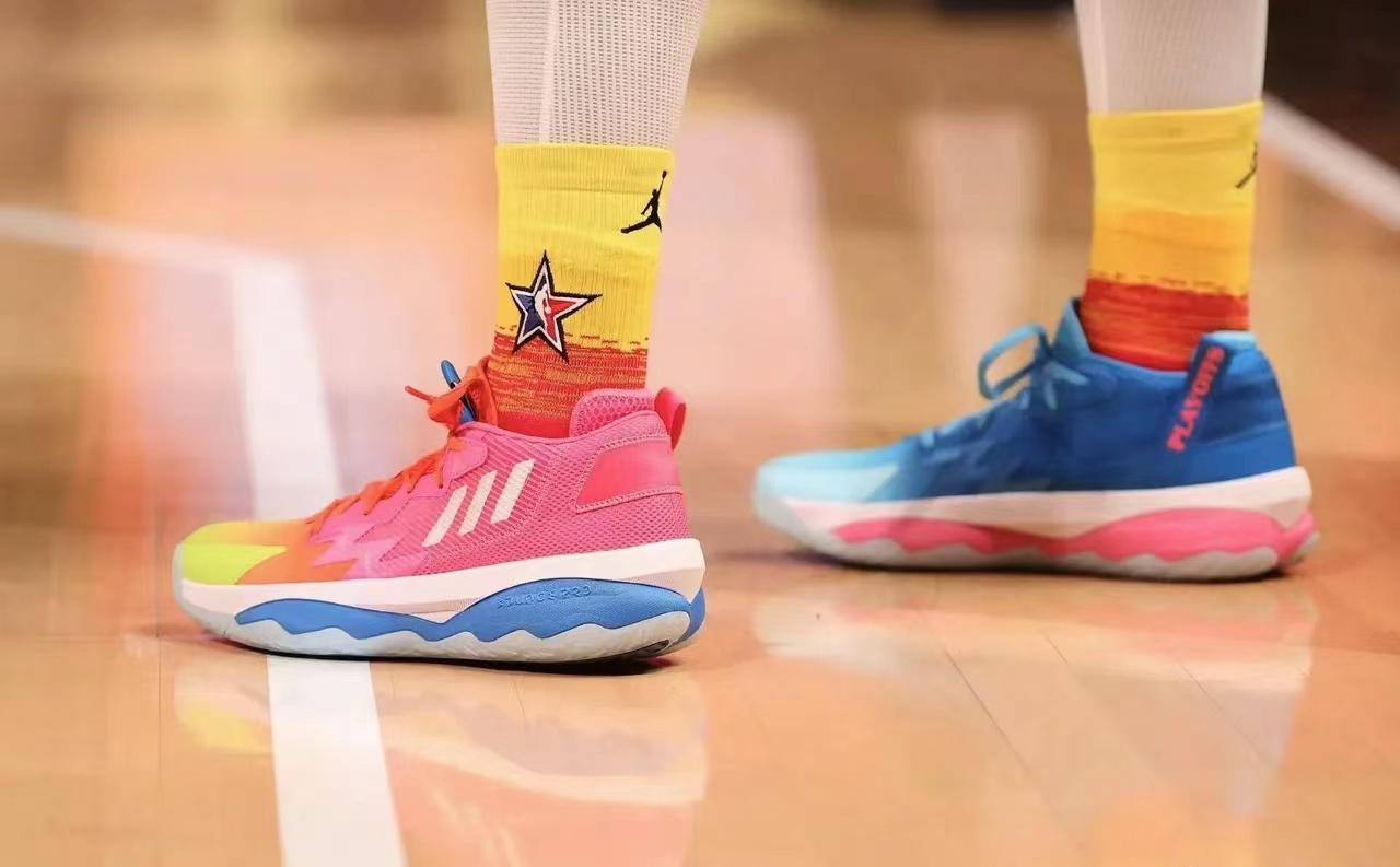 nike和adidas代言,2024nba全明星阿迪