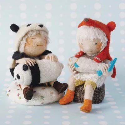 奇形怪状的羊毛毡,奇形怪状羊毛毡