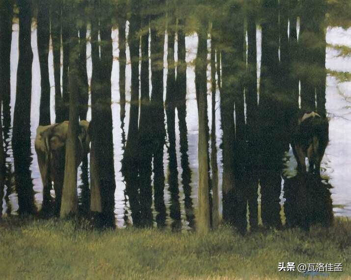 夏天的魅力诗句,夏天的美丽景色绘画