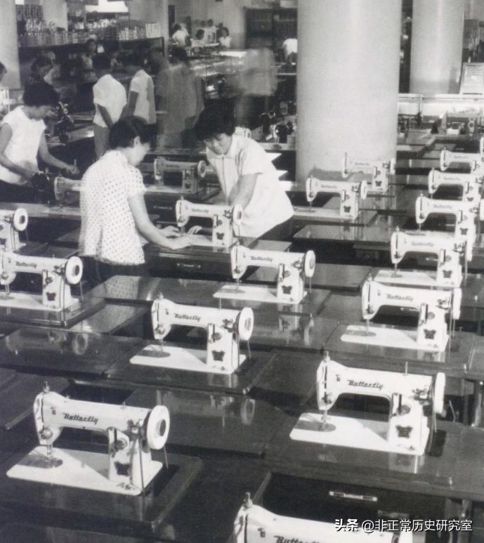 七十年代蝴蝶牌缝纫机,90年代蝴蝶牌缝纫机在当时出名吗