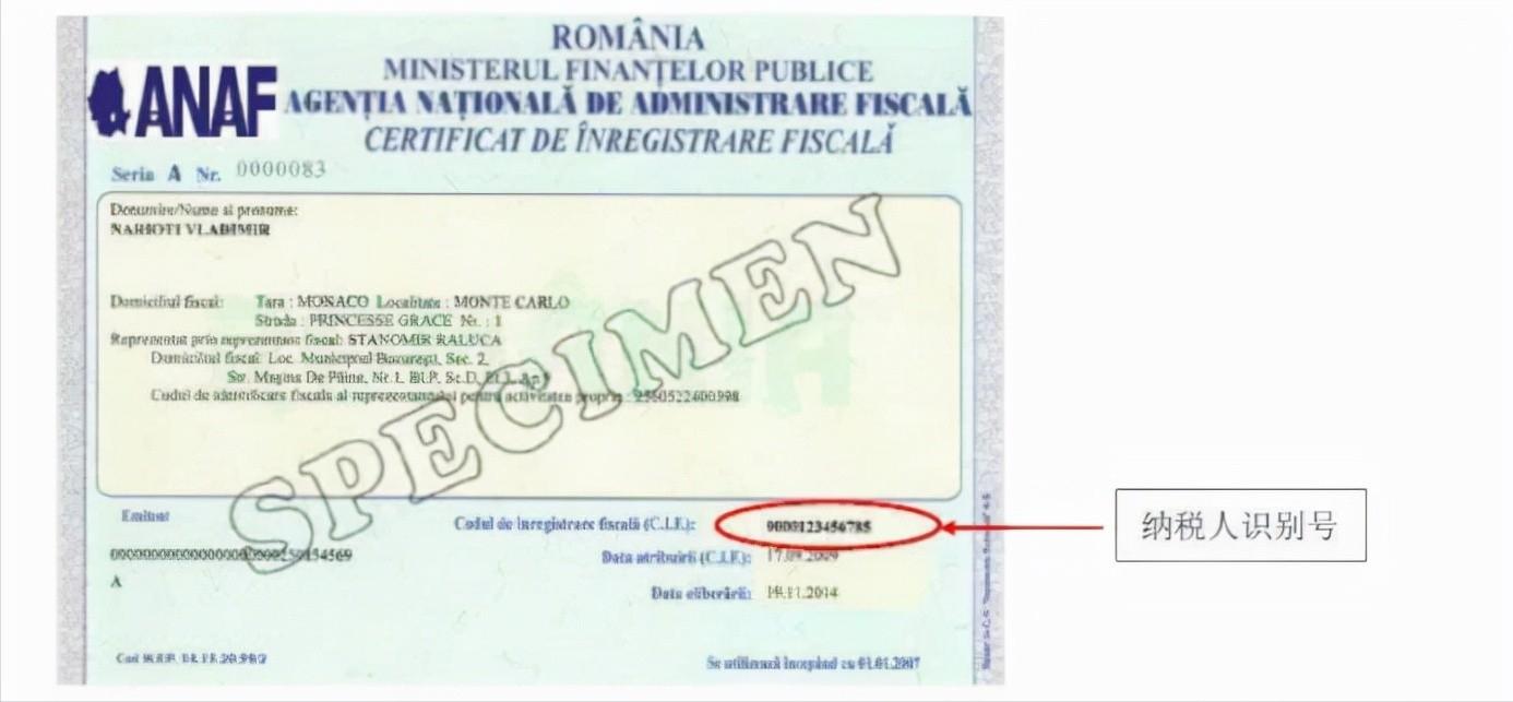 加拿大纳税人识别号规则,外籍人员纳税人识别号