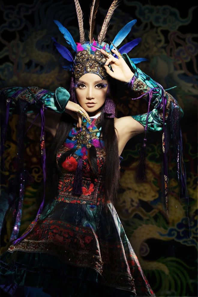 萨顶顶周鹏专辑,萨顶顶周鹏唱腔