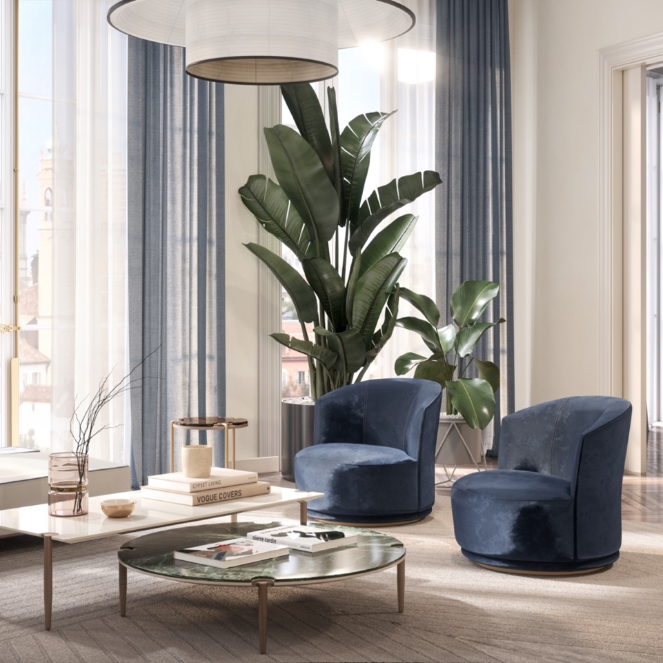 轻盈明亮的米兰现代空间，感受TURRI意式美感