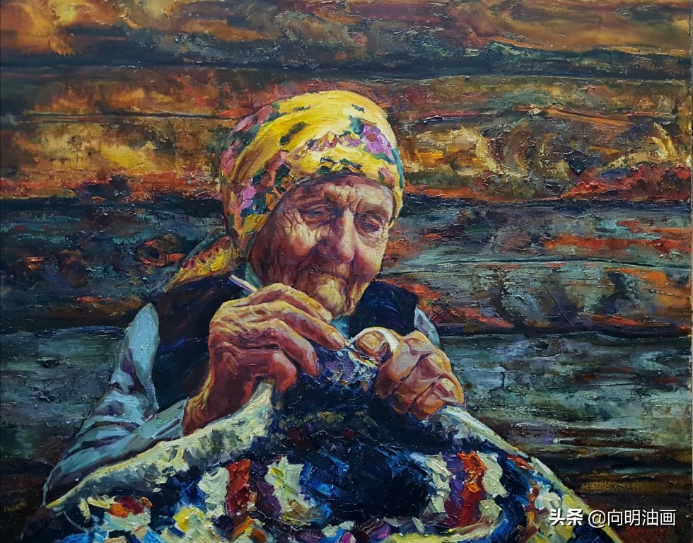 俄罗斯列宾美术学院油画肖像,列宾美术学院油画大师作品欣赏