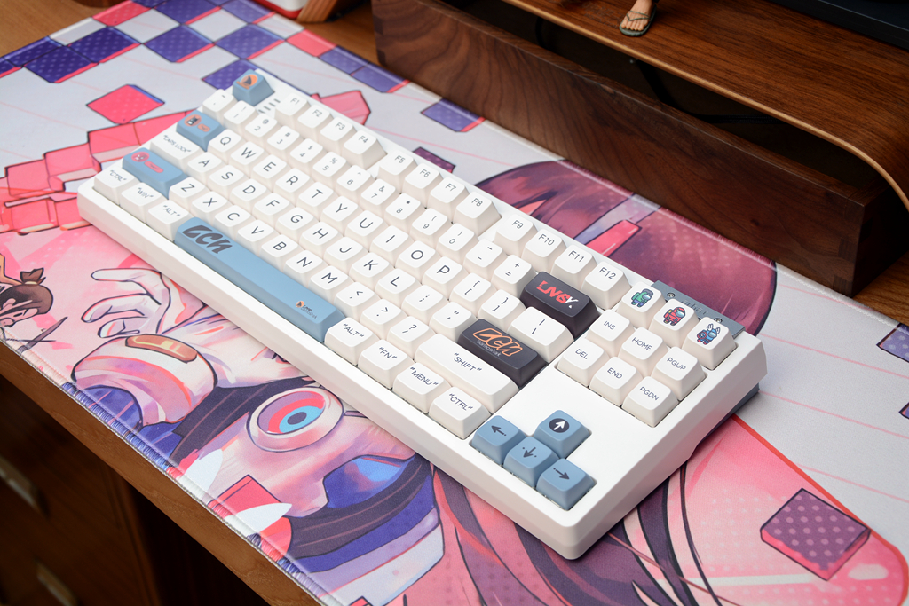 全尺寸三模无线矮轴机械键盘推荐,top结构用什么键帽