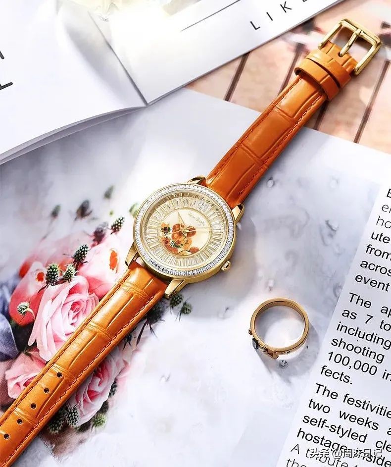 梵高艺术手表,梵高油画手表展示