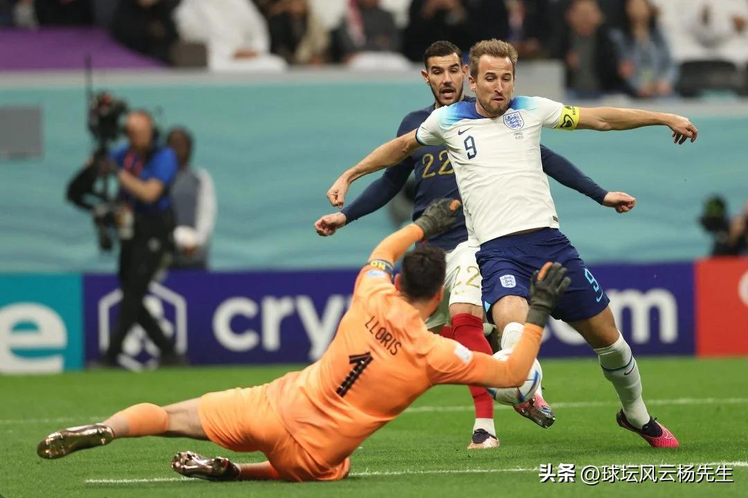 英格兰凯恩对法国第一个点球,英格兰法国凯恩