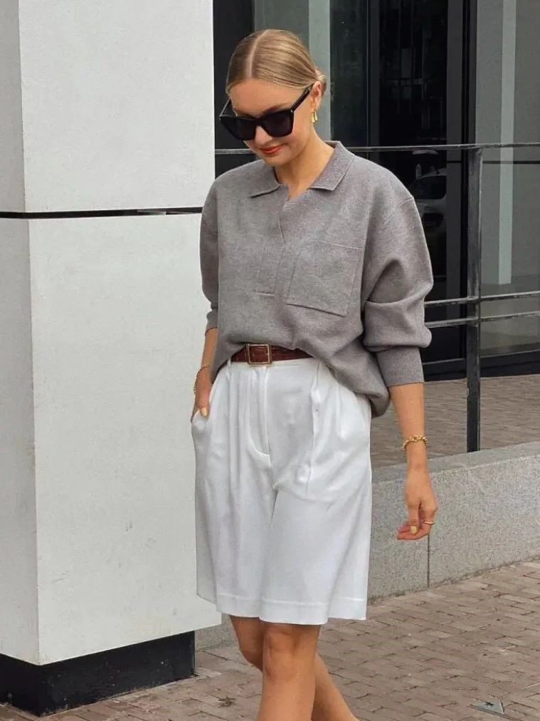 研究完夏天的短裤，我发现：“白色爸爸裤”才是今年的C位