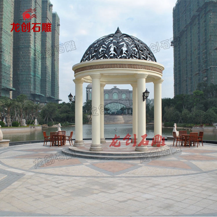 最好的石雕凉亭,景观石雕凉亭设计