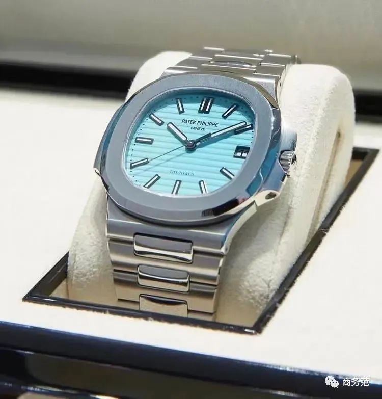 百达翡丽与Tiffany联名的鹦鹉螺,百达翡丽鹦鹉螺tiffany成交