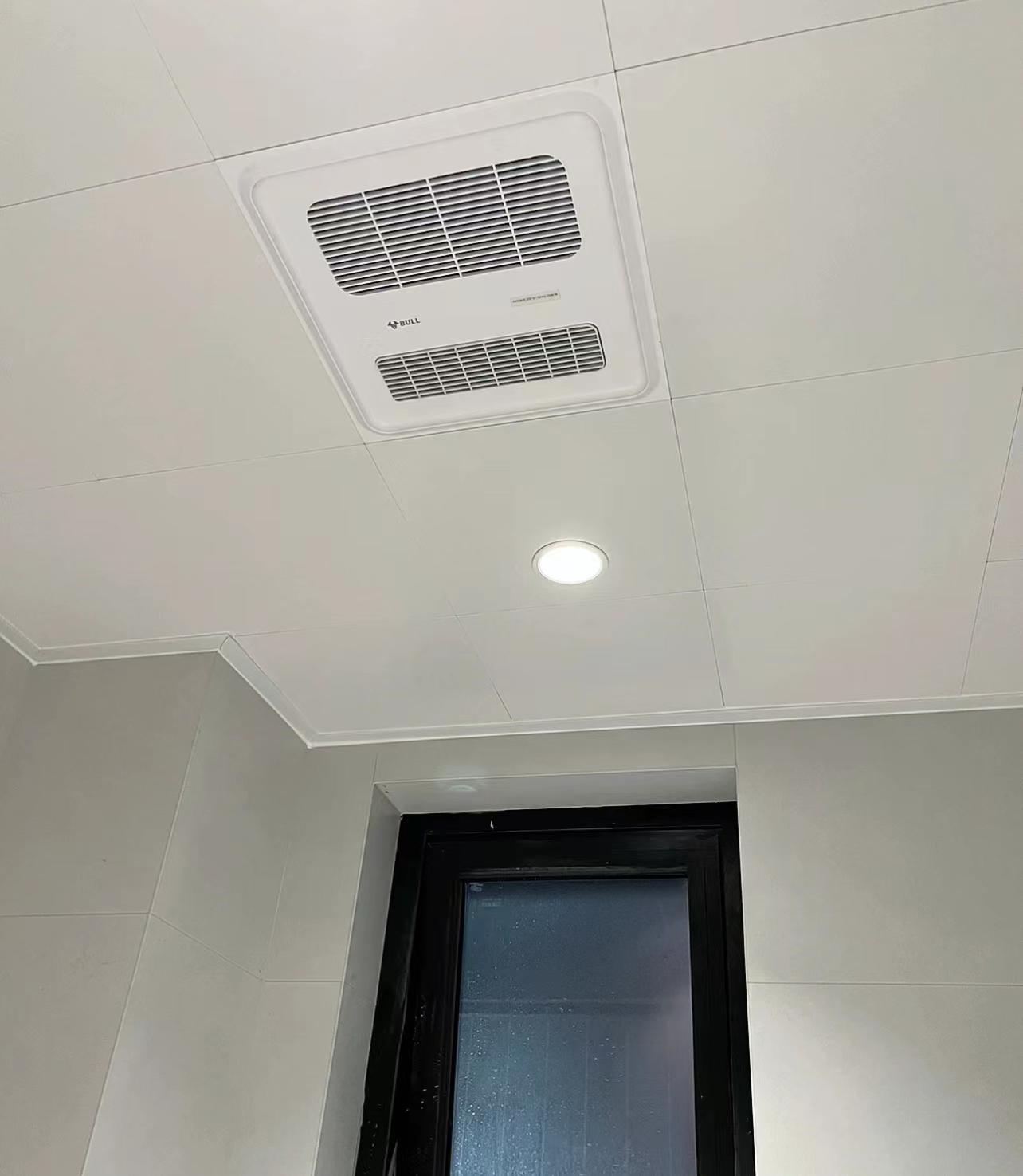 风暖式浴霸不带灯测评,300x300超薄型嵌入式风暖浴霸