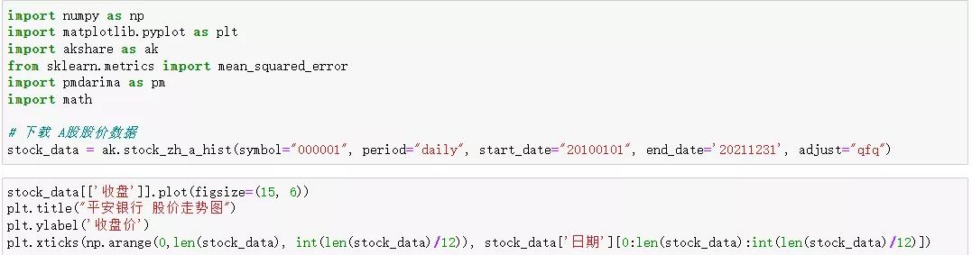 时间序列模型预测股票,预测股价的机器学习模型