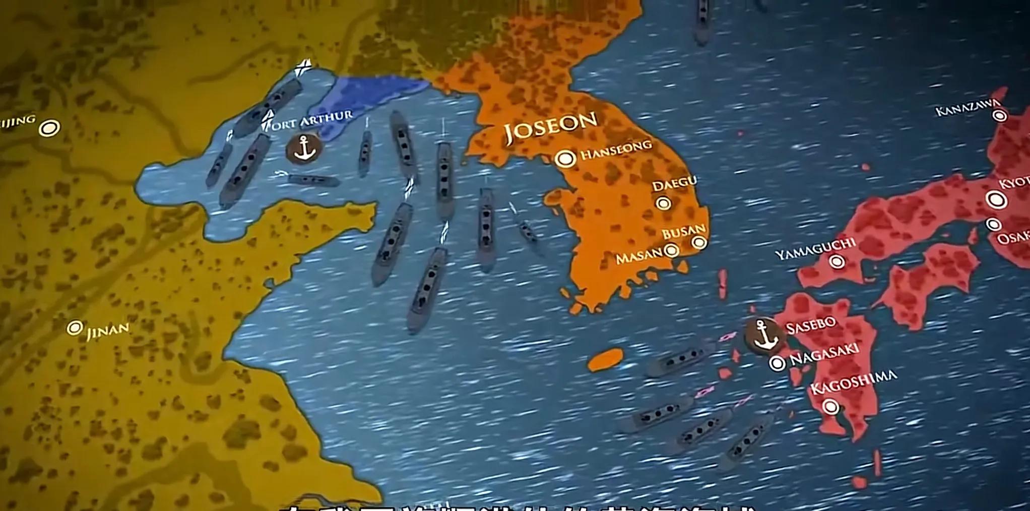 三笠号战列舰vs大和号战列舰,旧日本帝国三笠号战列舰