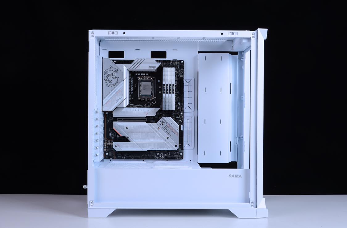 白色主题装机配置分享：13600K+4070Ti名人堂+先马颜之神机箱装机